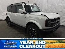 2023 Ford Bronco OUTER BANKS 2.7L | LEATHER TRIM | MODULAR HARD