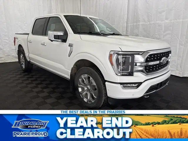 2023 Ford F-150 PLATINUM | HTD/CLD CARMELO LEATHER | WORK SURFA