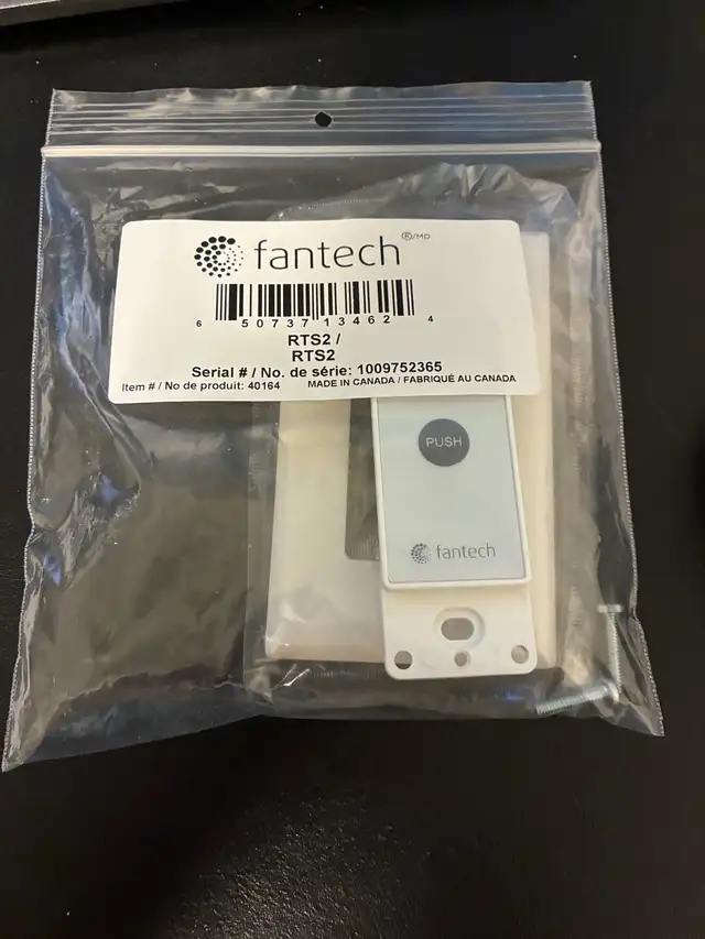 Fantech HRV Control Switch