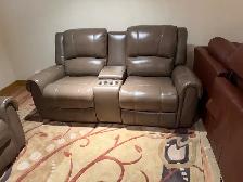 new top grain leather sofa and loveseat - Photo 2