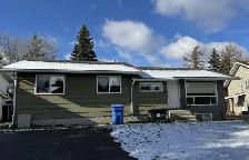 Spacious Main Floor of House Garage, Fenced Yard in Lacombe!