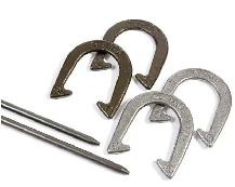 Horseshoe Set w/ Molded Case - Photo 2
