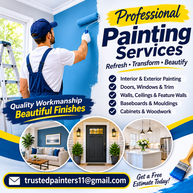 Door , Frames & Baseboard - Paints Expert