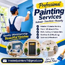Door , Frames & Baseboard - Paints Expert