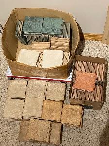 Made in Italy Clay/Ceramic Backsplash Wall Tiles. 30 square feet
