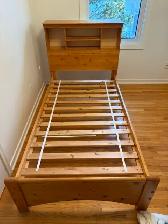 Solid Wood Twin Bed