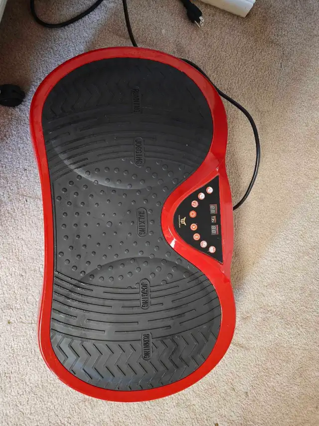 Vibration Plate Exercise Machine Whole Body Workout Fitness