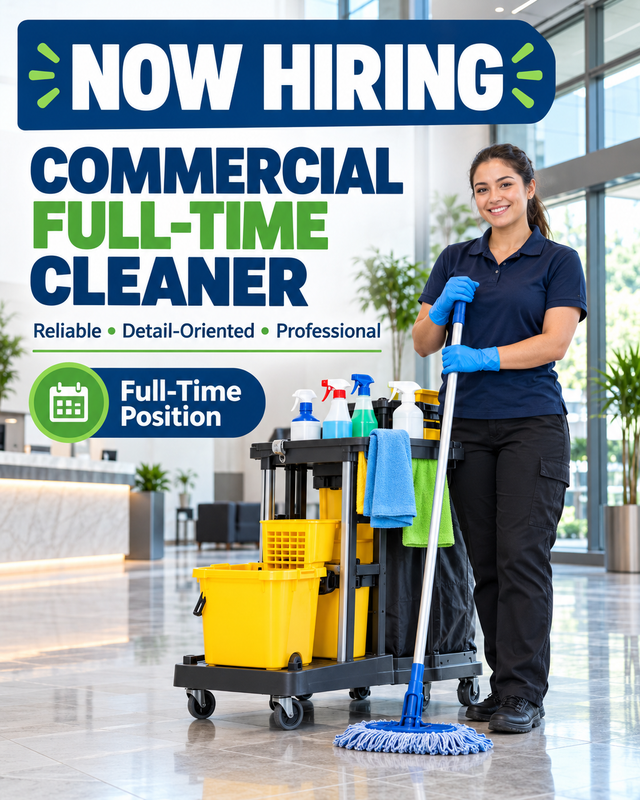 Full Time Cleaner/Porter - Days & Nights