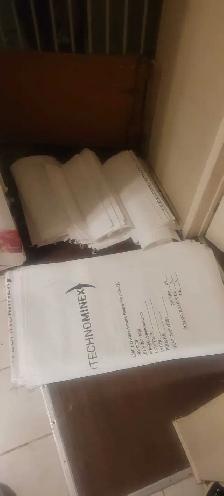 Heavy duty grain bags.