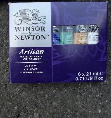 Winsor & Newton Artisan Oil Paint Starter Set 6 x 21ml - New