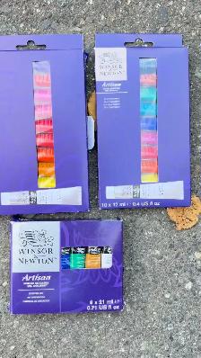 Winsor & Newton Artisan Oil Paint Starter Set 6 x 21ml - New - Photo 3