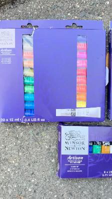 Winsor & Newton Artisan Oil Paint Set — 20 x 12 ml Tubes, New - Photo 3