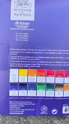 Winsor & Newton Artisan Oil Paint Set — 20 x 12 ml Tubes, New - Photo 5