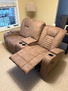 74" Rocker / Rcliner Couch - Photo 2