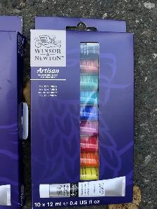 Winsor & Newton Artisan Oil Paint Set — 10 x 12 ml, New Sealed