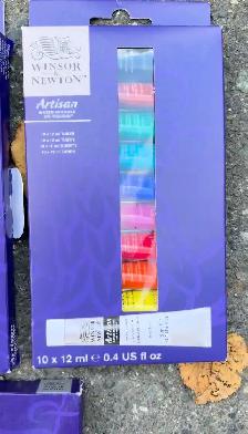 Winsor & Newton Artisan Oil Paint Set — 10 x 12 ml, New Sealed - Photo 4