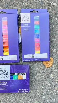 Winsor & Newton Artisan Oil Paint Set — 10 x 12 ml, New Sealed - Photo 5