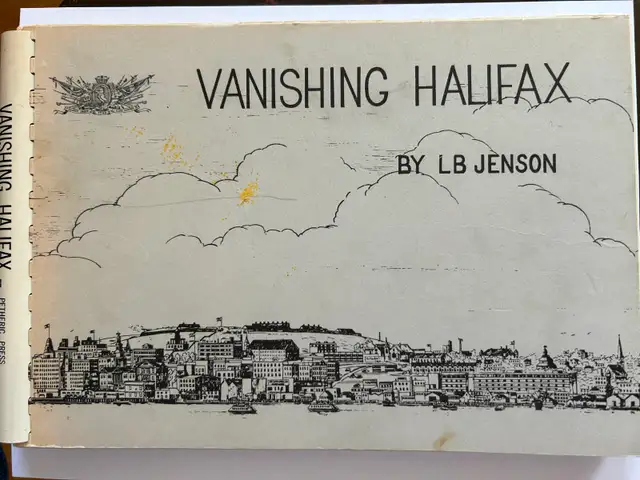 VANISHING HALIFAX by L. B. Jenson – 1968 1st edition signed