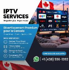 Service TV international 1an - Sports en direct, Films & Séries