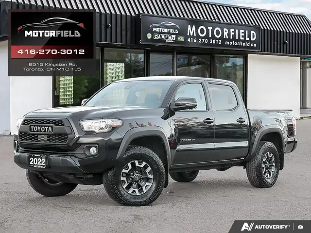 2022 Toyota Tacoma TRD Off Road V6 4x4 Double Cab MTS, CRAWL, L