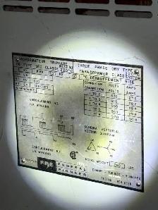 Federal Pioneer 30 kVA Transformer – 600V to 208Y/120V - Photo 5