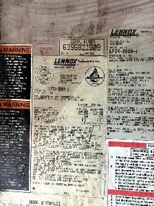 Lennox 200,000 BTU Gas Unit Heater – LF24-200A-1 - Photo 3