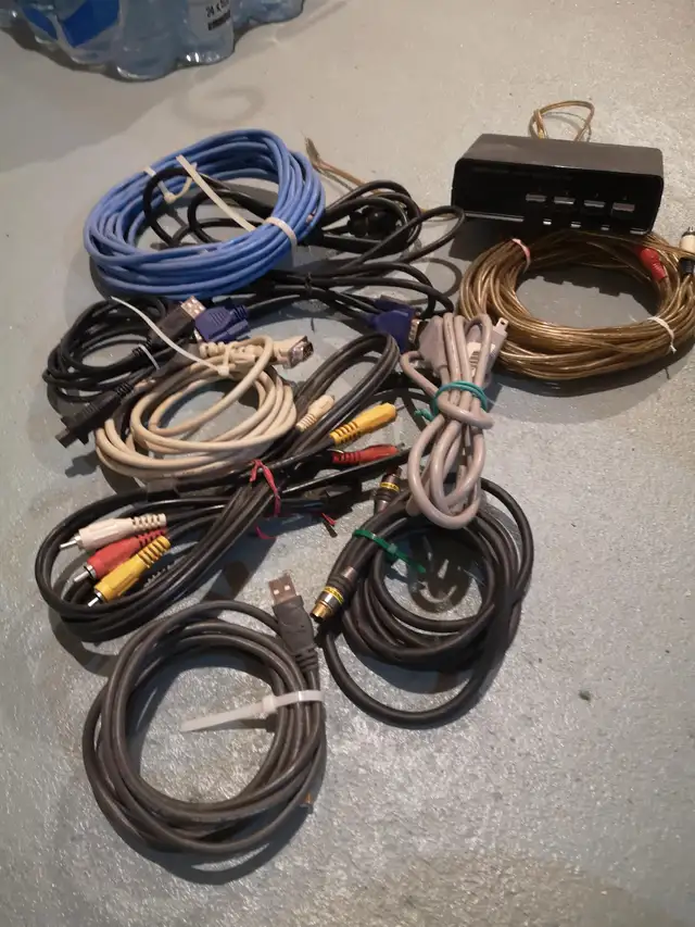 Cables  à donner