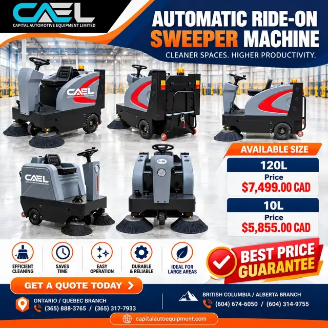 CAEL COMMERCIAL & INDUSTRIAL CLEANING EQUIPMENT – FLOOR SCRUBBER