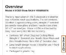Gray tools no.81303 3 Piece Heavy Duty Long Reach plier set - Photo 4