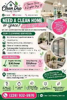 Professional House & Commercial Cleaning in Sarnia