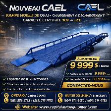 CAEL Mobile Dock Loading unloading Ramps – 10T & 12T Capacity
