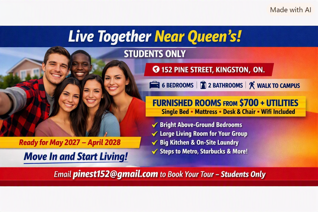 Queens University Student room for Rent