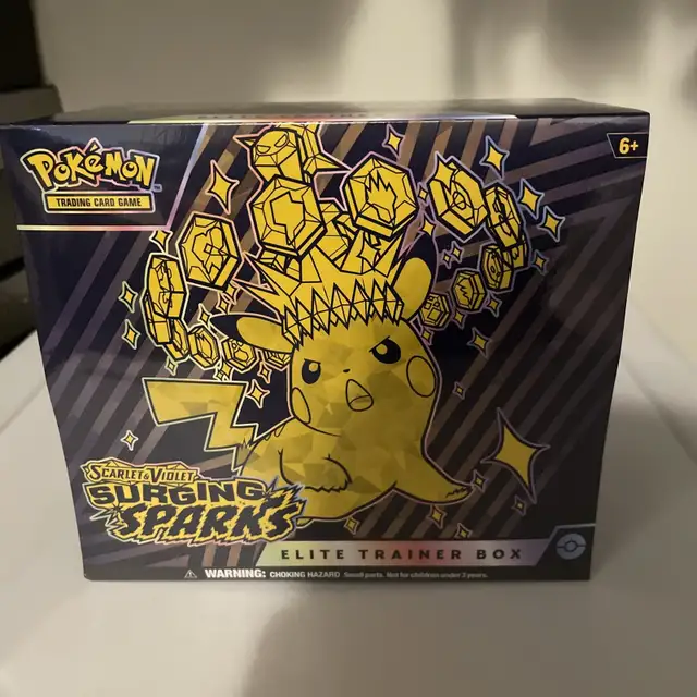 Sealed Pokémon Surging Sparks Elite Trainer Box
