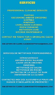Cleaning/Nettoyage - Photo 2