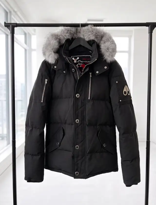 Moose Knuckles men Q3 down parka (jacket/coat) Like new