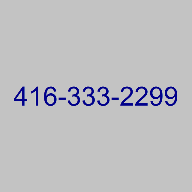 Super Unique for Business and Personal use 416 Phone Number