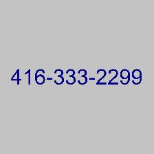 Super Unique for Business and Personal use 416 Phone Number