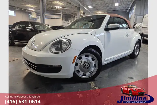 2016 Volkswagen BeetlePOWER CONVERTIBLE SOFT TOP NAVIGATION BACK