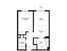 one-bed apartment for rent, Saint-Lambert - ID 4778 - Photo 7