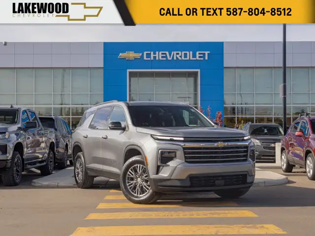 2026 Chevrolet Traverse 2LT AWD 2.5T 7 Passenger