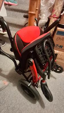 Wheelchair folding transport - Photo 6