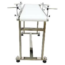 Food Grade White PU Belts Conveyor Industrial 53x11.8" 230066