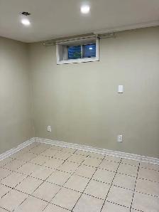 Unfurnished 1 bedroom in 2 Bedroom Basement