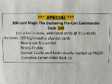 PROXY Playtest Cards - Magic The Gathering - Photo 3