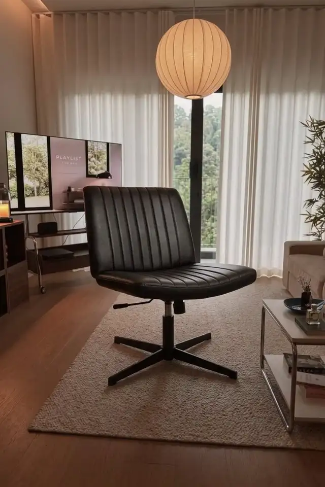 Armless Office Chair