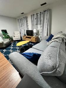 Furnished One Bedroom Basement Apartment
