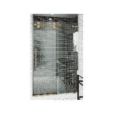 Vigo 56-60-inch Elan Adjustable Frameless Sliding Shower Door