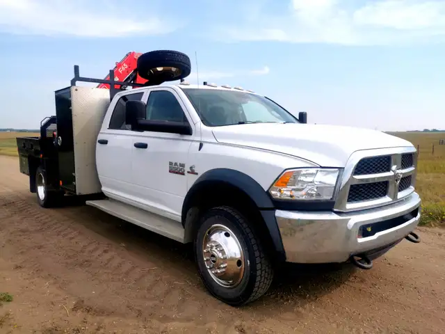 2018 Dodge Ram 5500 Crane Truck