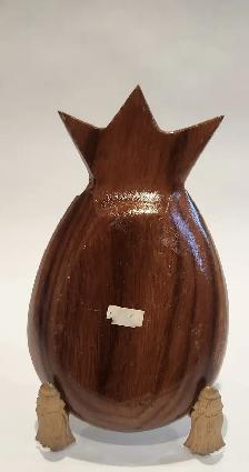 Vintage Capiz Shell Pineapple Catchall Dish - Photo 4