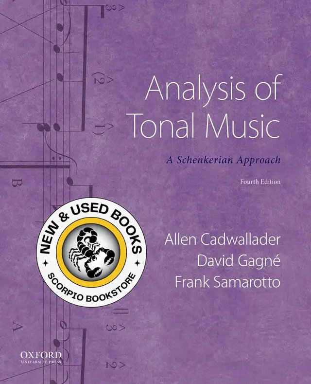 Analysis of Tonal Music 4th Edition Cadwallader 9780190846671